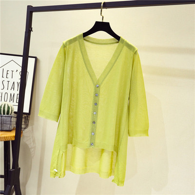 Vesta dama primavara model asimetric cu maneci 3/4 in mai multe culori