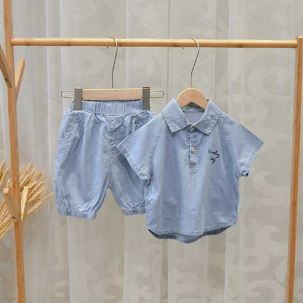 Gyerek modern szett rátéttel fiúknak