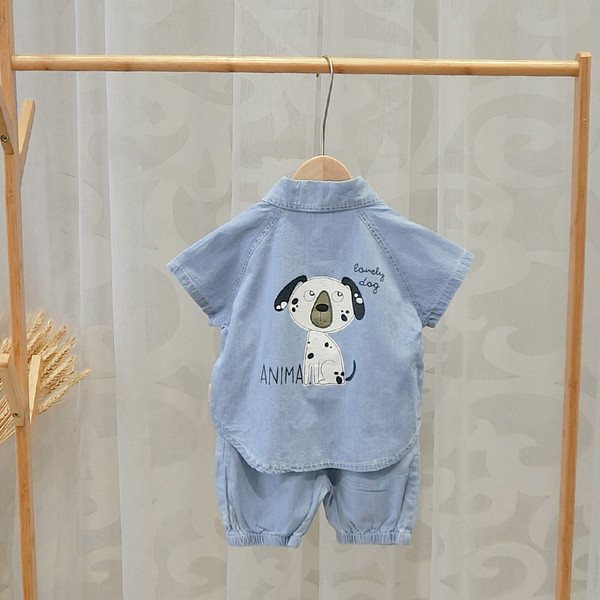 Gyerek modern szett rátéttel fiúknak