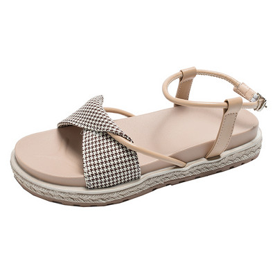 Női alkalmi szandál két színben