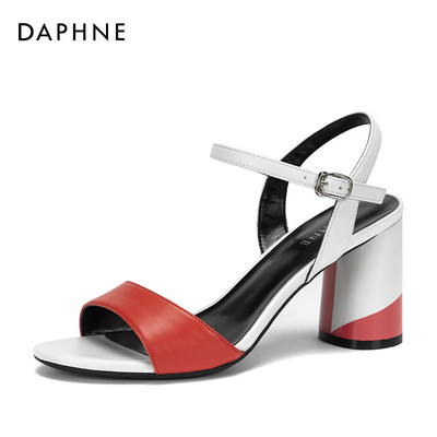 Női sarkú szandál három színben