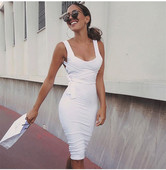 Rochie moderna de dama cu bretele late in doua culori