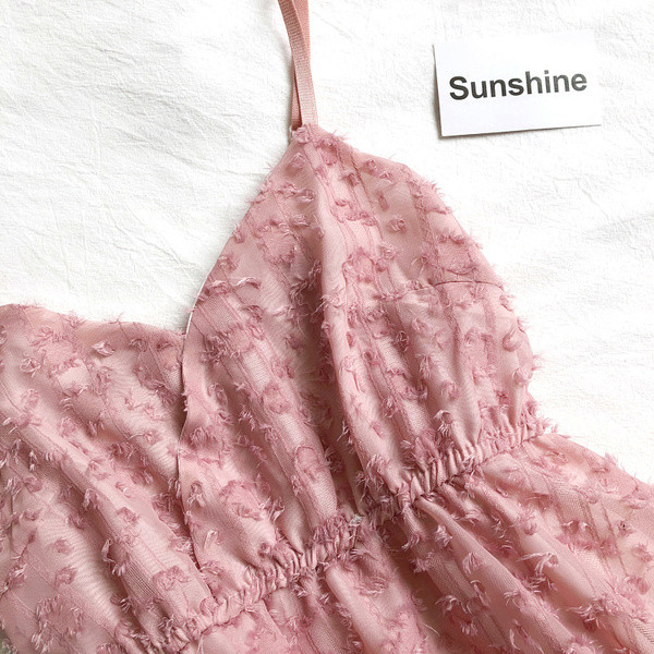 Alkalmi női ruha pántokkal, négy színben