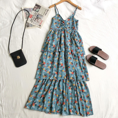 Καλοκαιρινό φόρεμα σε τρία χρώματα