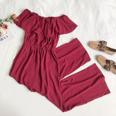 Salopetă elegantă pentru femei în patru culori