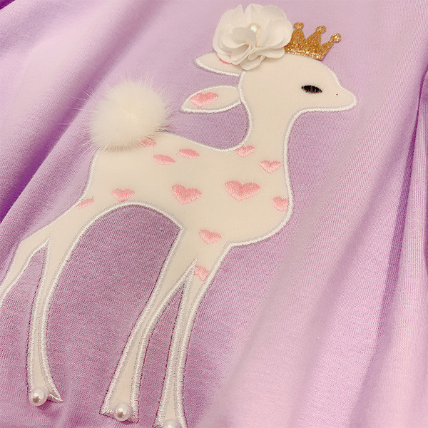 Női póló 3D elemmel több színben