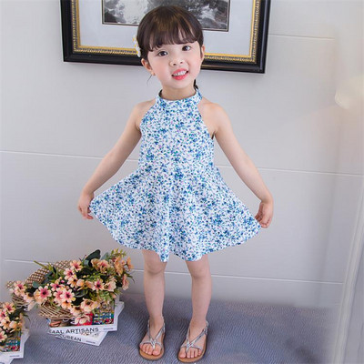 Aktuális gyerekruha három színben virágos motívumokkal