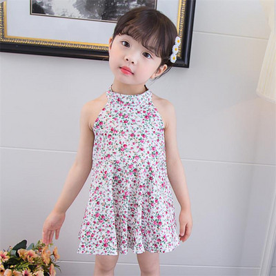 Aktuális gyerekruha három színben virágos motívumokkal