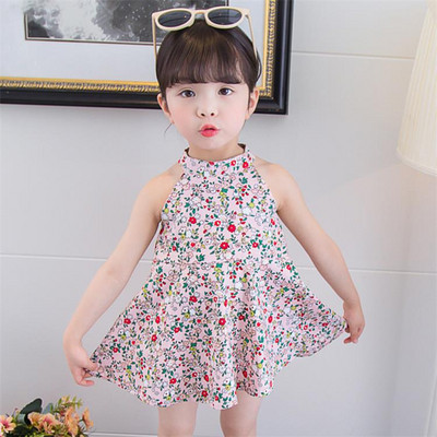 Aktuális gyerekruha három színben virágos motívumokkal