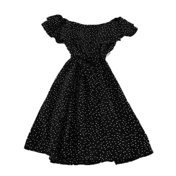 Rochie de vara dama cu maneci cazute in mai multe culori