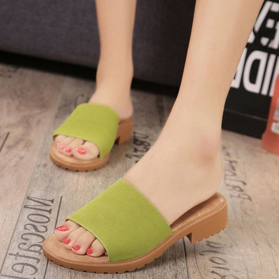 Modern női papucs négy színben