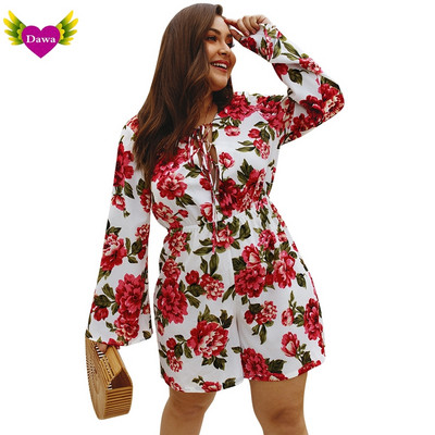 Alkalmi női overál virágmotívumokkal három színben