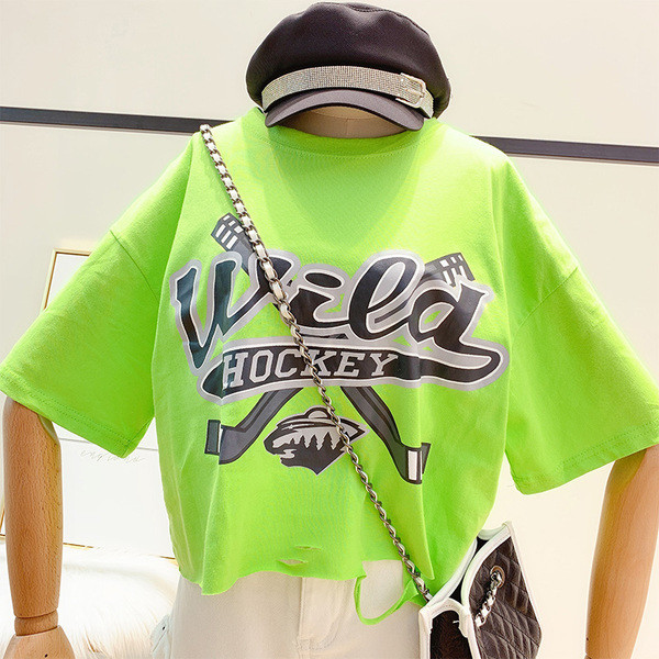 Alkalmi női póló hat színben rátéttel