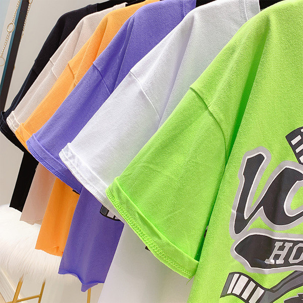 Alkalmi női póló hat színben rátéttel