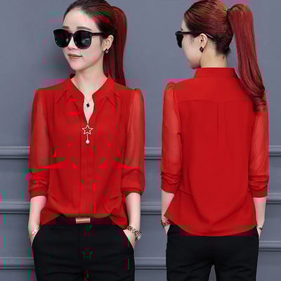 Női sifon ing különböző színekben és mintákkal