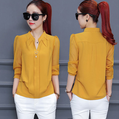 Női sifon ing különböző színekben és mintákkal