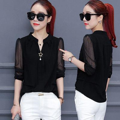 Női sifon ing különböző színekben és mintákkal