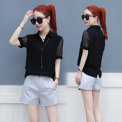 Női sifon ing különböző színekben és mintákkal