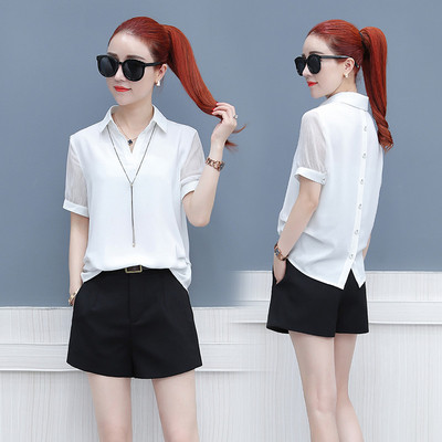 Női sifon ing különböző színekben és mintákkal