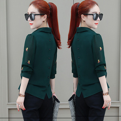 Női sifon ing különböző színekben és mintákkal