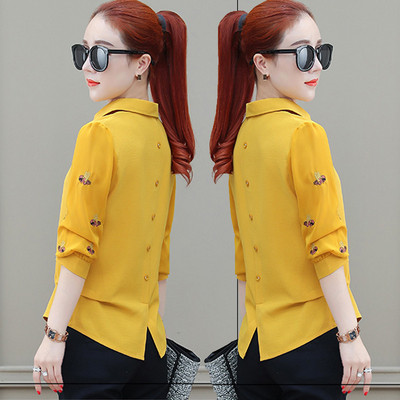 Női sifon ing különböző színekben és mintákkal