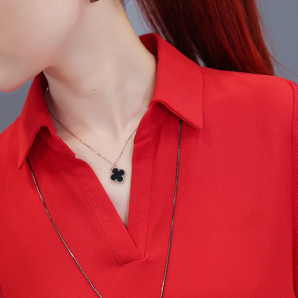 Női sifon ing különböző színekben és mintákkal