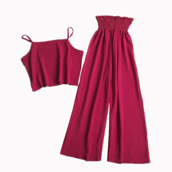 Stílusos női kétrészes szett több színben