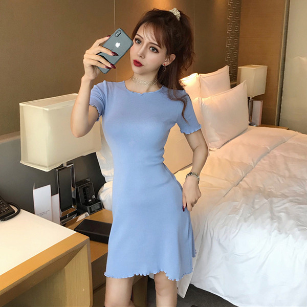 Női rövid kordbársony ruha három színben