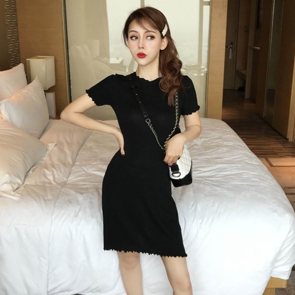 Női rövid kordbársony ruha három színben