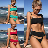 Női kétrészes fürdőruha több színben