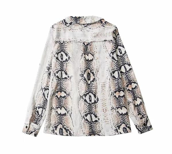 Stílusos női ing állatmintával