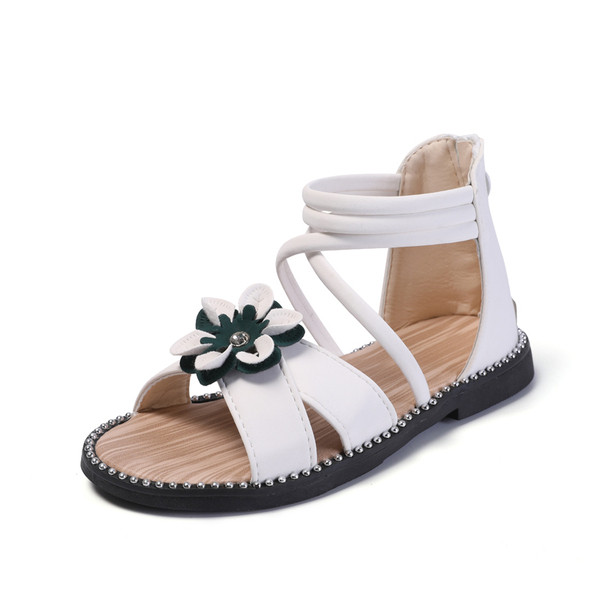 Modern gyerekszandál két színben - lányoknak