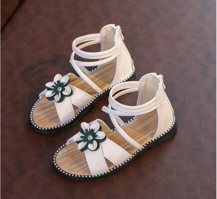 Modern gyerekszandál két színben - lányoknak