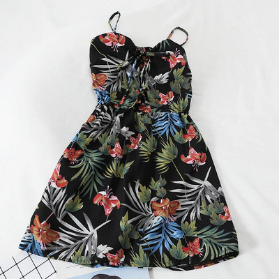 Virágos motívumú női nyári ruha több színben