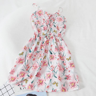 Virágos motívumú női nyári ruha több színben