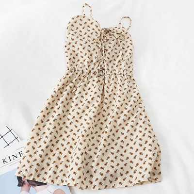 Virágos motívumú női nyári ruha több színben