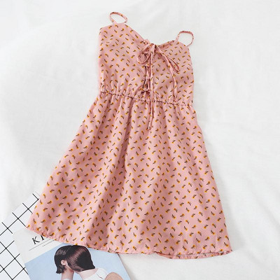 Virágos motívumú női nyári ruha több színben