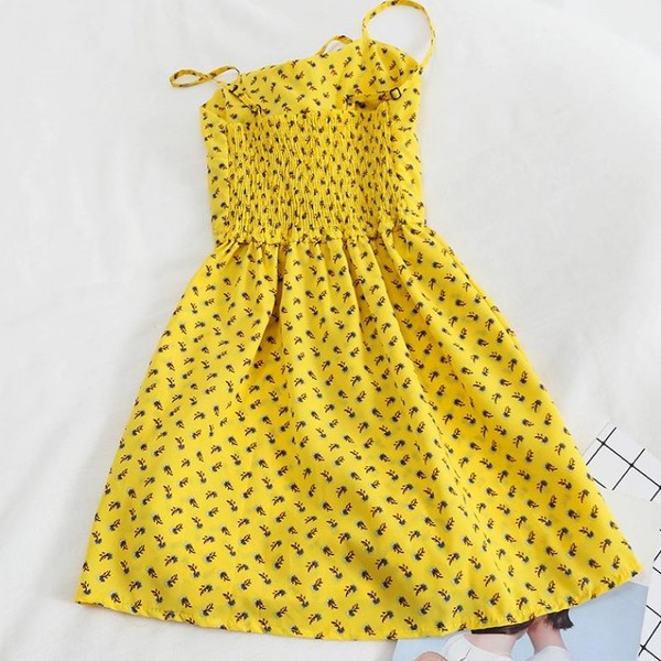 Virágos motívumú női nyári ruha több színben