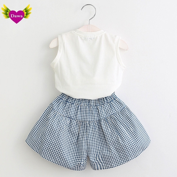 Stílusos gyerekszett kétrészes rátéttel lányoknak