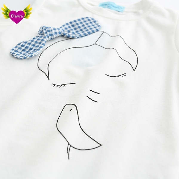 Stílusos gyerekszett kétrészes rátéttel lányoknak