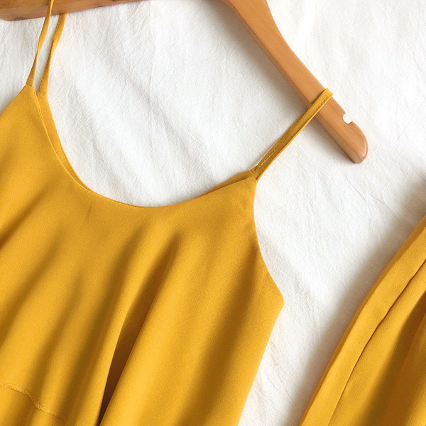 Modern női szett két részből álló felső + nadrág több színben