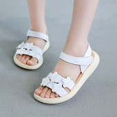 Gyermekszandál lányoknak két színben 3D elemmel