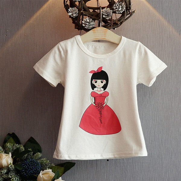 Napi gyerekkészlet kétrészes applikációval lányoknak