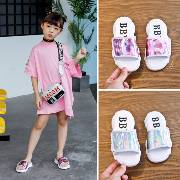 Alkalmi gyerekpapucs két színben - lányoknak