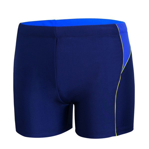 Vékony, kék színű férfi fürdőruha