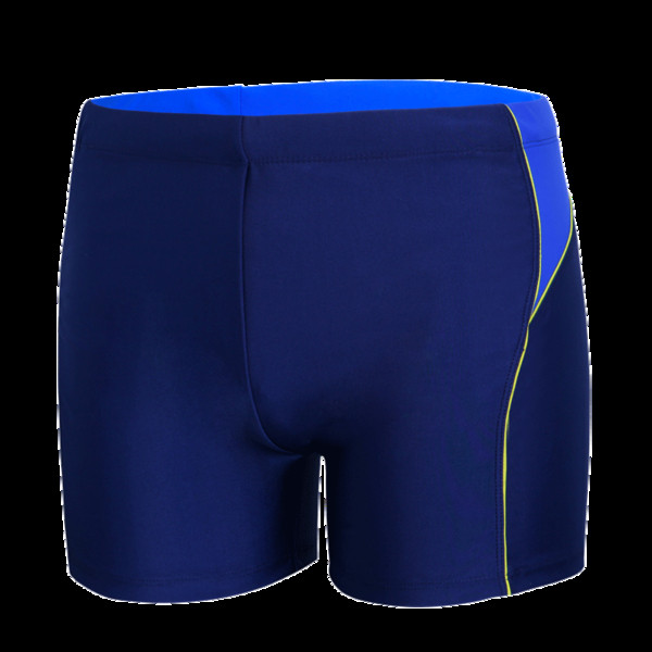 Vékony, kék színű férfi fürdőruha