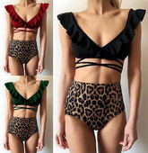 ÚJ modell női fürdőruha jobb és magas derekú nadrággal