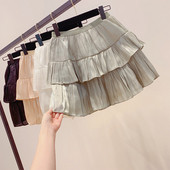 Női rövid rakott szoknya több színben