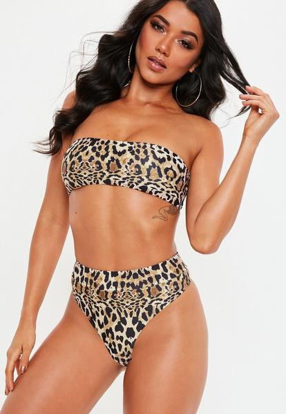 Modern kétrészes fürdőruha többféle mintával