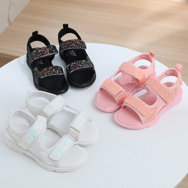 Modern gyerekszandál három színben - lányoknak